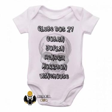 Imagem de body nenê criança roupa bebê Clube dos 27  - Empório Dutra, GG  (9-13 