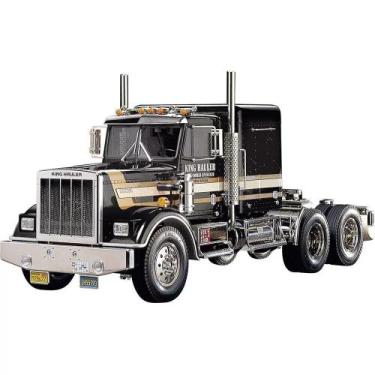 Imagem de Automodelo Caminhão Semi-Truck Tamiya 1/14 RC King Hauler, Preto