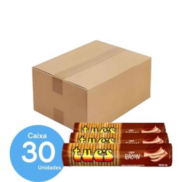Imagem de Biscoito Salgado Tucs Bacon 100 g atacado cx com 30 unidades
