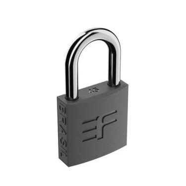 Imagem de Cadeado 3f Latao 45mm Preto Fosco - 3F - FERRAGENS DO BRASIL