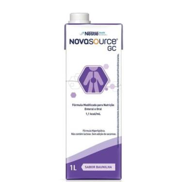 Imagem de Novasource Gc Baunilha 1l Nestle Fórmula Modificada Nutrição - Nestlé