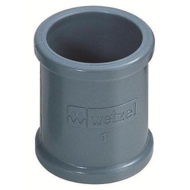 Imagem de Luva P/ Eletroduto Sem Rosca 1 " PVC Cinza LUV20 WETZEL