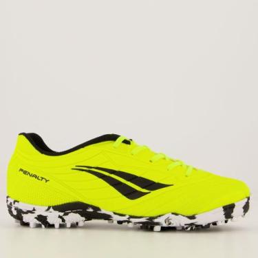 Imagem de Chuteira Penalty Matís XXI Society Juvenil Amarela, 36