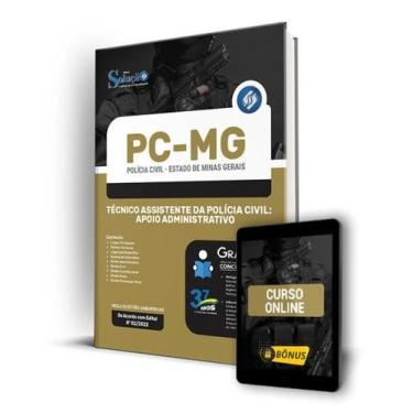 Imagem de Apostila PC-MG - Técnico Assistente da Polícia Civil: Apoio Administra