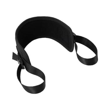 Imagem de YIJU Cinto de impulso para exercícios, cinto de quadril para halteres, antiderrapante, faixa de espólio para pulmões, mergulhos, ponte de bunda, treino