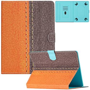 Imagem de Artyond Capa universal para tablet de 10 polegadas, capa de couro PU com suporte para cartão para tablet de 9 a 10,1 polegadas, Fire HD 10, iPad 6ª/5ª geração, Galaxy Tab A 10.1/Tab E 9.6 e mais