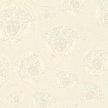 Imagem de Papel De Parede Versace V Moderno Branco 386116