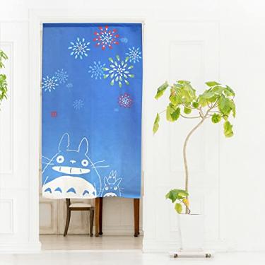 Imagem de Studio Ghibli My Neighbor Totoro Noren (Cortina Japonesa) Tapeçaria Verão Memória 85 x 150 cm 11574