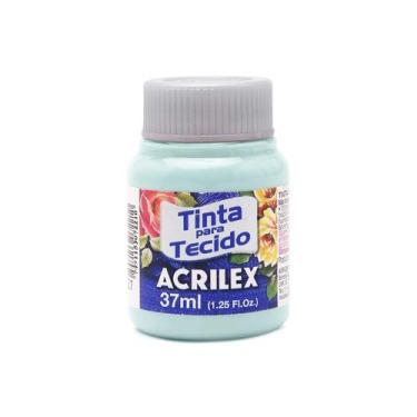 Imagem de Tinta Para Tecido Acrilex Fosca 37ml Escolha a Cor, 992 - AZUL SOFT
