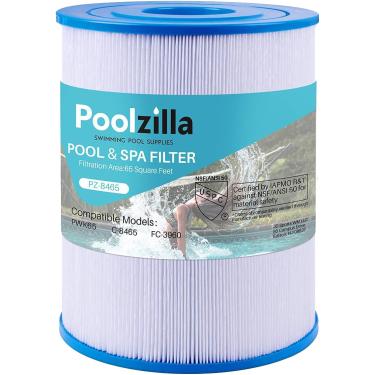 Imagem de Poolzilla Pacote com 1 cartucho de filtro de spa de substituição para Watkins 31114, Unicel C-8465, Pleatco PWK65, Filbur FC-3960, 71827, 71828, Tiger River Caspian, Bengala, Sumatra, Caldera 76136 |