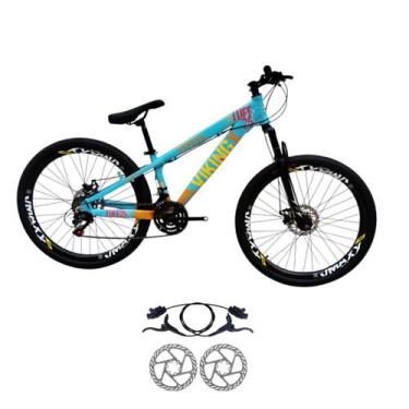 Imagem de Bicicleta Aro 26 Vikingx Tuff 25 Aluminio 21 Velocidades Freio Hidraul