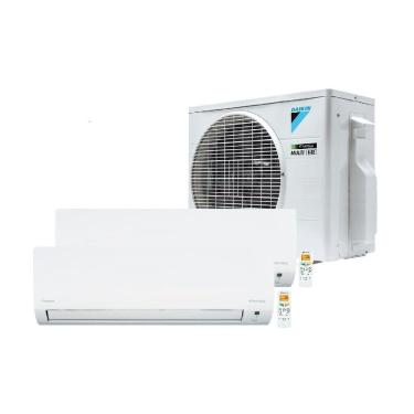 Imagem de Ar Condicionado Bi Split Hi Wall Inverter Daikin Lite Smart 2x12000 BTU/h Quente e Frio 2MXC18RMVM – 220 Volts