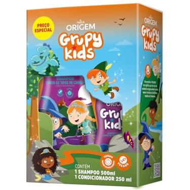 Imagem de Nazca Origem – Kit Grupy Kids Força Vitaminada Shampoo 500ml + Condicionador 250ml