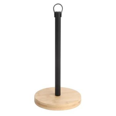 Imagem de Porta Papel Toalha Preto 33cm - ACASA