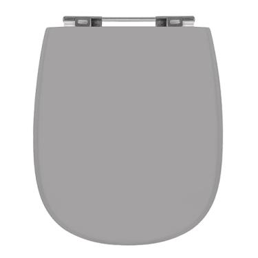 Imagem de Assento Sanitário Sabatini Icasa Cinza Escuro Vip Mdf Sicmol