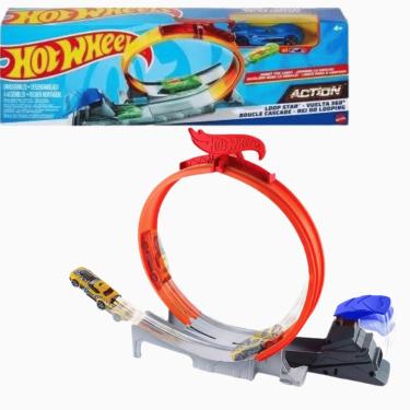 Imagem de Hot Wheels Pista de Acrobacias Rei do Looping 4 + Mattel