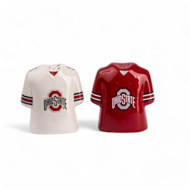 Imagem de The Memory Company | Licenciado NFL Team Jersey Salt n Pepper Shakers, Ohio State University