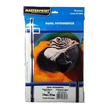 Imagem de Papel fotográfico 50 fls 180g Masterprint