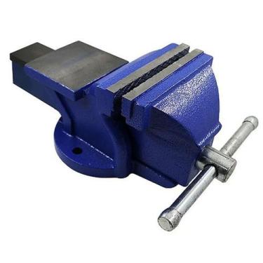 Imagem de Torno Morsa De Bancada Profissional N.5 125mm Azul - Quickstore