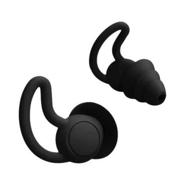 Imagem de Tampões de Ouvido de Silicone - 3 Camadas, com Cancelamento de Ruído e