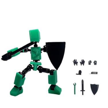 Imagem de Brinquedo Mini 13 - Dummy Articulado Act Figure Acessórios Verde