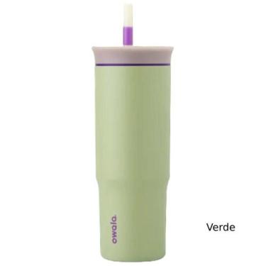 Imagem de Copo Owala Tumbler Stainless Steel Térmica 710 ML, Verde