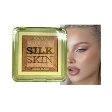 Imagem de Blush Baked Marble Bloom Silk Skin - Ruby Rose (Soft Suede, Único)