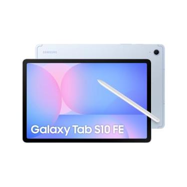 Imagem de Tablet Samsung Galaxy Tab S10 FE, Azul, 10.9", Wifi, 128GB, 8GB RAM, Camera Traseira de 8MP, Câmera Frontal de 13MP Ultra Wide, Wifi 6, IP68, Android 15