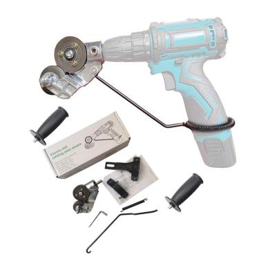 Imagem de Tesoura de Cortar Placas Zinco calhas p/ Furadeira Elétrica