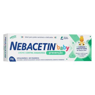 Imagem de Creme para Assadura Nebacetin Baby Prevenção 30g