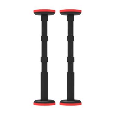 Imagem de FLCPJGV 2 peças suportes de pia para baixo, pernas de suporte de pia, altura prática fácil de usar para a mesa do banheiro da cômoda, 18 a 53cm