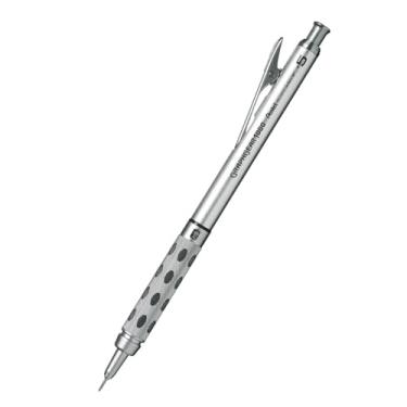 Imagem de Pentel Lápis de rascunho automático Graph Gear 1000, 0,5 mm, detalhes cinza, 1 lápis (XPG1015)