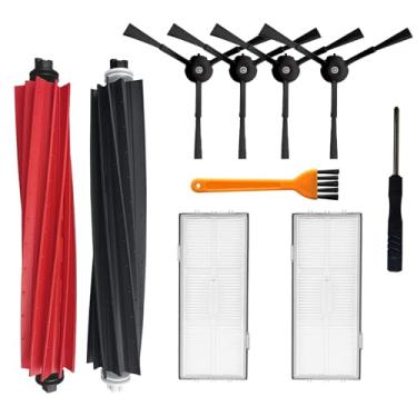 Imagem de Accessories Kit Replacement for Roborock S8 Pro Ultra / S8+ / S8 Robot Vacuum Cleaners Parts, 2 Main Brush, 2 Filter, 4 Side Brush, 1 Cleaning Brush
