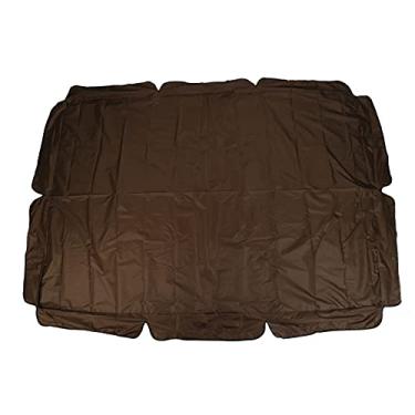 Imagem de Tampa superior da capa de giro resistente a lágrima estável Durável resistência ao clima Tampa do pátio para o pátio sombreamento do jardim 190T Tafeta 190x132x15cm