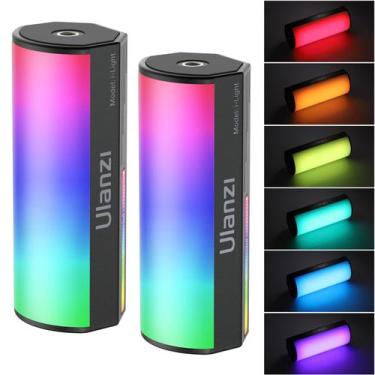 Imagem de Varinha de luz portátil ULANZI i-Light RGB LED 2000mAh com LCD