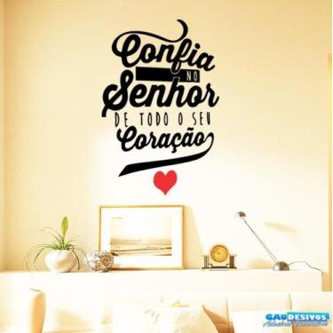 Imagem de Adesivo Decorativo de Parede Frases Paciência Perseverança e Paz - Gau