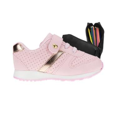 Imagem de Tênis infantil de Menina Tam 20 ao 34 - Tênis Princesa Helena e Estojo