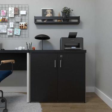 Imagem de Armário Baixo com 2 Portas para Escritório / Home Office - KitCubos, B
