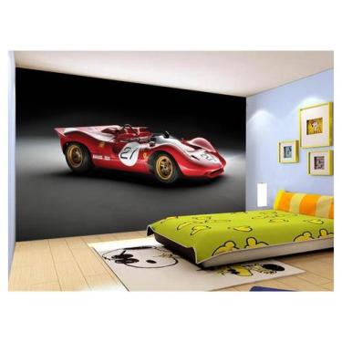 Imagem de Papel De Parede 3D Carro Antigo Ferrari Classica 3,5M Cxr61 - Você Dec