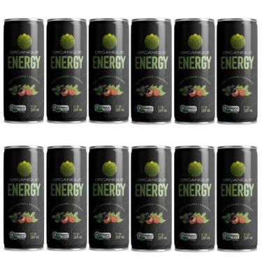 Imagem de Energético Orgânico Organique Lata 269ml Kit com 12un