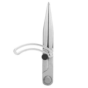 Imagem de Espaçamento Bússola Ajustável Couro Scratch Maker Scriber Espaçamento Borda Creaser para Artesanato Couro Borda Desenho de Linha (150mm)