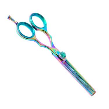 Imagem de Tesoura Maryam Semi Dentada 7" Tosa Profissional Pet Shop (Petróleo)