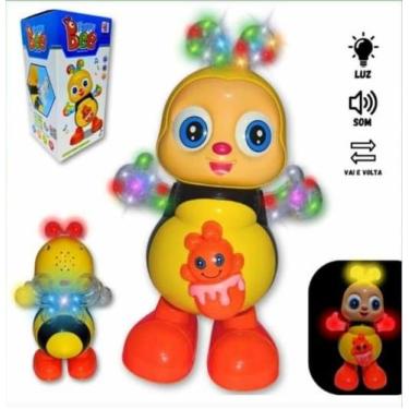 Imagem de Brinquedo Infantil Abelha Dançarina Musical Com Luzes E Som - DM Toys