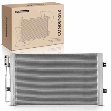 Imagem de A-Premium Substituição de condensador para Dodge Ram 1500/2500/3500 Van 1999-2003 B1500 B2500 B3500 1998 A/C, com secador de receptor, com suporte