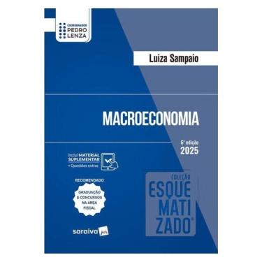 Imagem de Macroeconomia Esquematizado - 6ª Edição 2025