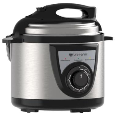 Imagem de Panela de pressão elétrica Mecânica Manual 4L 127V Unitermi (INOX)