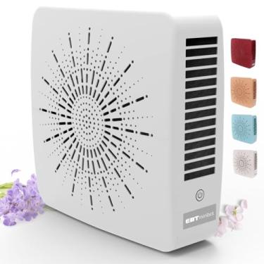 Imagem de Purificador de ar portátil de mesa e combo de ventilador com filtro HEPA, aroma e ionizador – Purificador de ar compacto e potente de 3 velocidades para verdadeira purificação no quarto, escritório