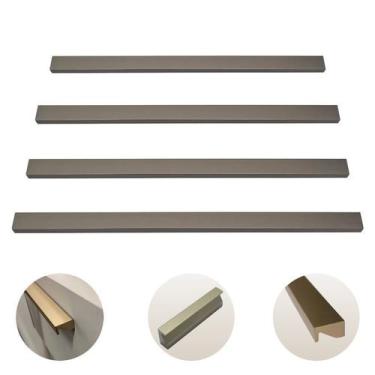 Imagem de Puxador Perfil Libero Nuovo Torralba Furação 320mm 2 Unidades Inox, In