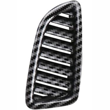 Imagem de Carbon fiber,Left,TPUIZUS 1 Pcs Carro Painel De Instrumentos De Ar Condicionado Grade De Tomada para Mercedes Benz Classe C Classe E para GLC Classe 2015-2023 2056806306 2056803904