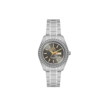 Imagem de RELOGIO ORIENT AUTOMATICO CINZA METAL PRATA NH6SS003 G1SX